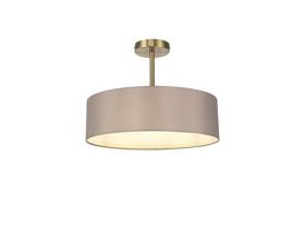 Baymont AB GR Ceiling Lights Deco Semi Flush Fittings